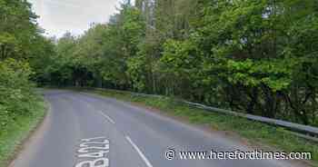 Two casualties in crash on busy Herefordshire road