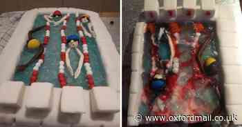 Baker has Great British Bake Off nightmare with swimming pool cake