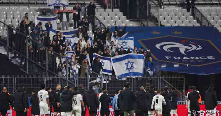 I was in the stands for France vs Israel – I witnessed tension erupt into chaos