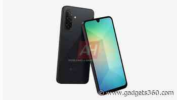 Samsung Galaxy A26 Design Leaked via CAD Renders; Suggests Triple Rear Cameras, Waterdrop-Style Notch