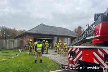 Dak beschadigd na brand op zolder