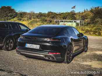 Gespot – Wat doet Porsche met deze testauto op de Brouwersdam?