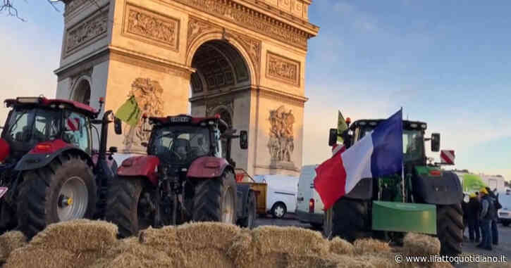 Francia, torna la rivolta degli agricoltori: a Tarascona mucchi di letame di fronte all’ufficio delle imposte