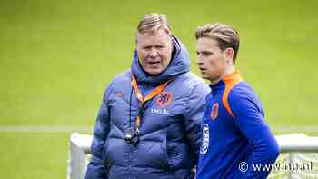 Frenkie de Jong start deze interlandperiode maximaal een keer bij Oranje