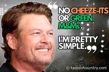 Blake Shelton Only Requires Three Things Backstage Before Shows