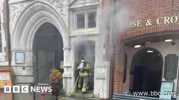 Three flats uninhabitable after electrical fire