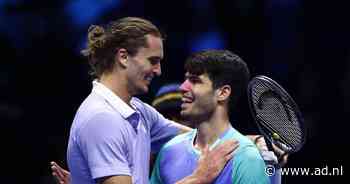 Zverev naar halve finale ATP Finals na zege op Alcaraz