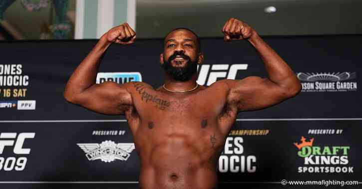 UFC 309 weigh-in results: Jon Jones 11 pounds lighter than Stipe Miocic for championship showdown