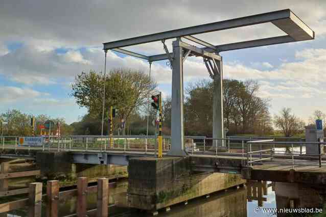 Knokkebrug twee weken afgesloten