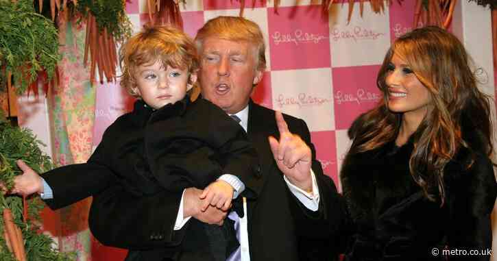 People are shocked to hear what Barron Trump sounded like when he was a four-year-old