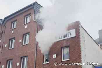 Feuer über Bielefelder Imbiss ausgebrochen