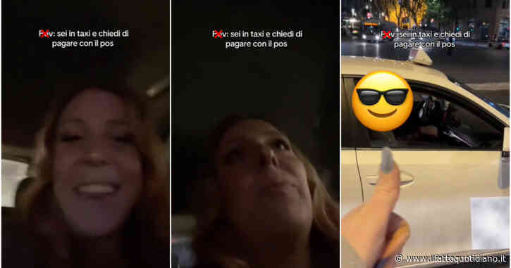 “A me devi dare i ‘sordi’, altrimenti fa come te pare, ‘magno’ uguale”: tassista rifiuta il pagamento con il pos e il video della content creator diventa virale sui social