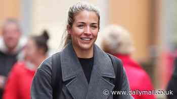 Gemma Atkinson is glowing as she arrives in Blackpool to support fiancé Gorka Marquez - while Katya Jones cuts a glum figure amid Wynne Evans being tipped to leave the show