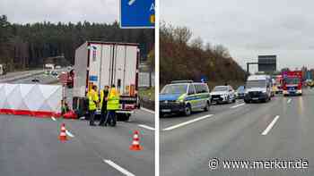 A9 Richtung Nürnberg total gesperrt: Voll besetzter Mietwagen rauscht in Stauende – mit tödlichen Folgen