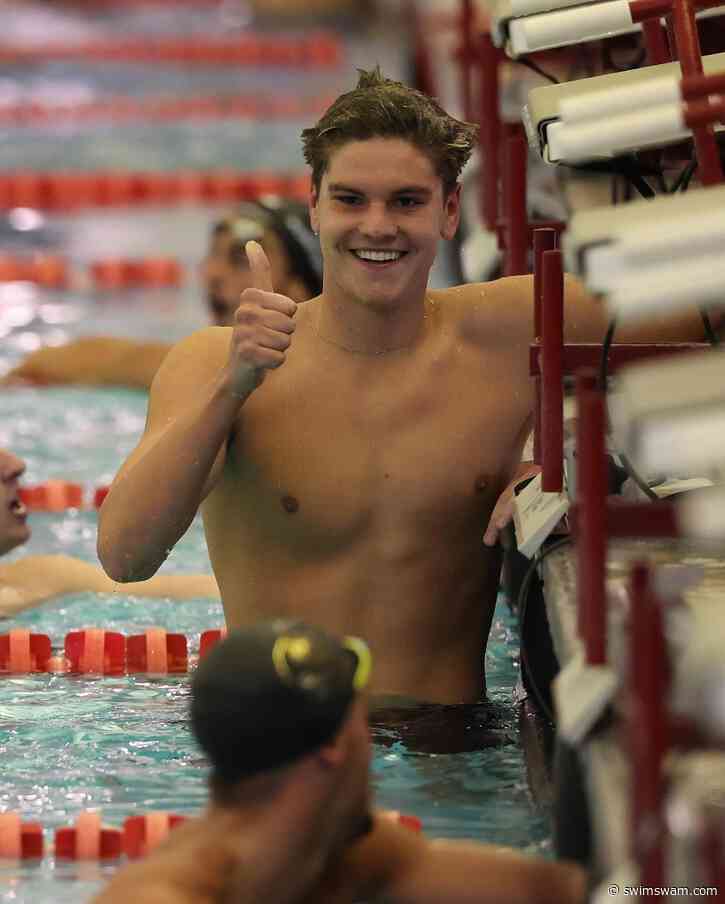 arena Swim of the Week: Alabama’s Leonardo Alcantara Breaks 15-Year-Old School Record