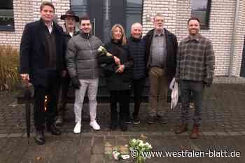 US-Nachfahren sind bei Stolperstein-Verlegung in Borgentreich dabei