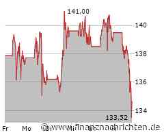 Investoren meiden heute die Nvidia-Aktie: Kurs gibt deutlich nach (133,8395 €)