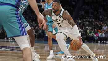 Damian Lillard idle as Bucks streak into Charlotte