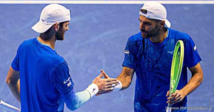 Atp Finals, Bolelli-Vavassori eliminati: la coppia azzurra di doppio sfiora la semifinale, fatale il super tie-break