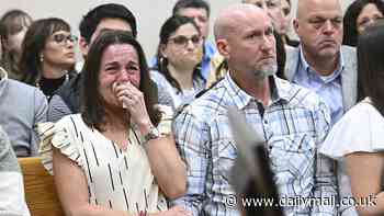 Laken Riley's mother breaks down in sobs listening to her final moments in harrowing 911 call played in court