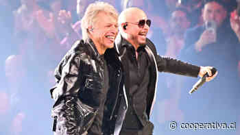 Jon Bon Jovi y Pitbull dieron un energético show en los Grammy Latinos 2024