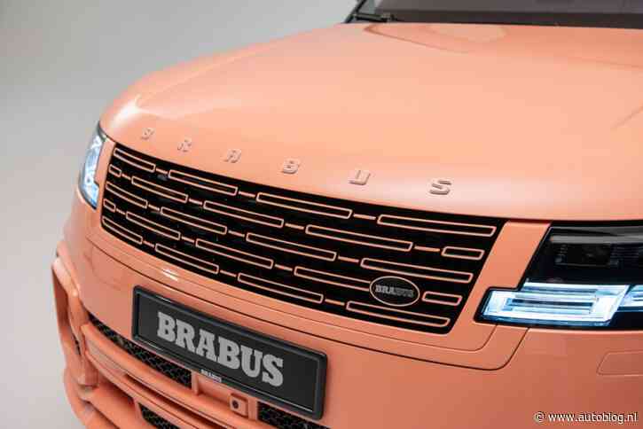 Je mag niet aan een roze olifant denken bij het zien van Brabus Range Rover