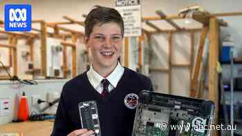 Teen computer whizz turning e-waste into working technology for overseas charities