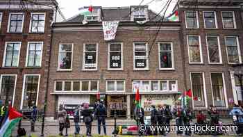 Door pro-Palestijnse activisten bezet gebouw van Universiteit Utrecht ontruimd