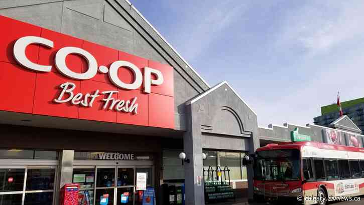 Food bank teams up with Calgary Co-op and transit to stuff a bus to help those in need of food support