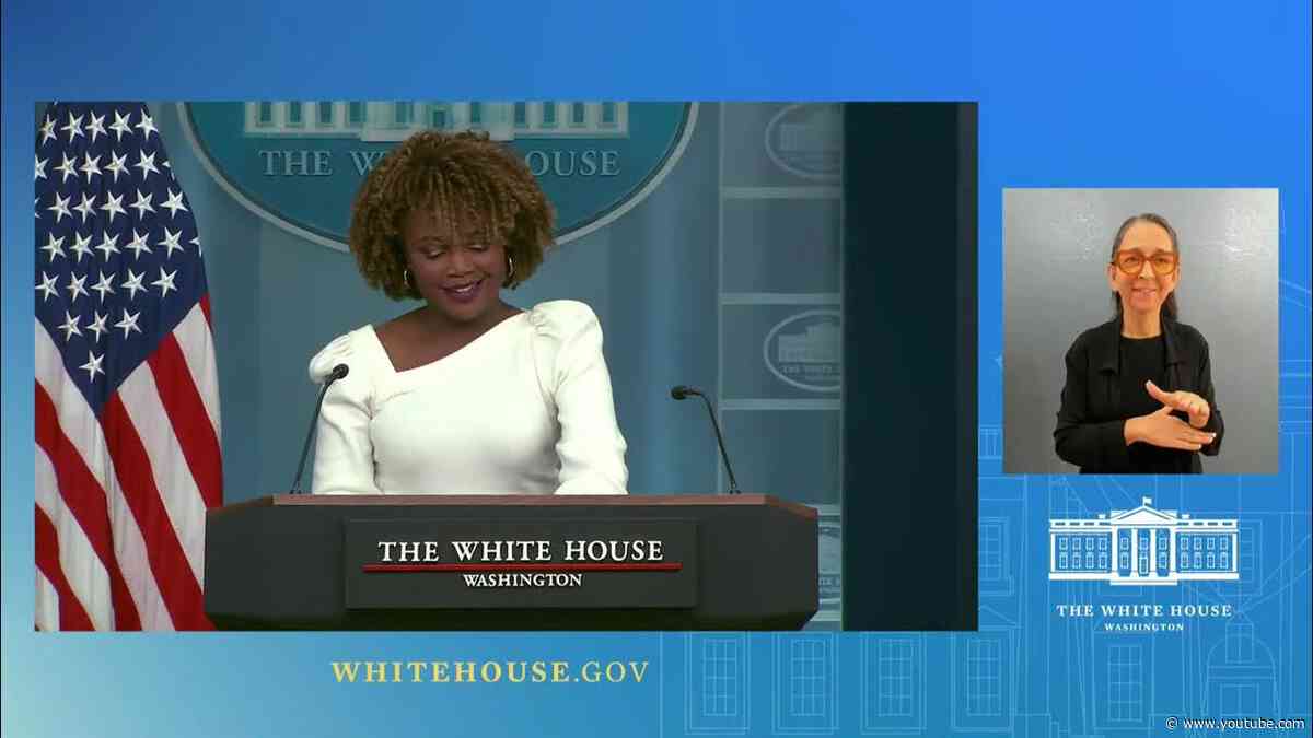 11/13/24: Press Briefing by Press Secretary Karine Jean-Pierre