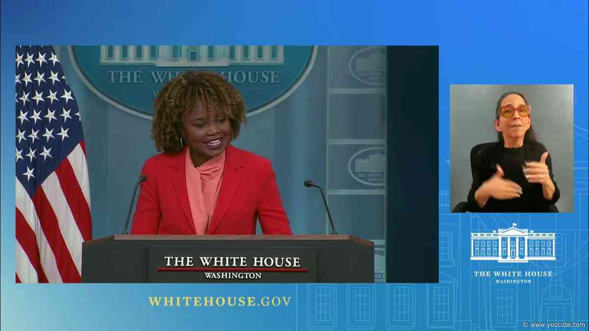 11/12/24: Press Briefing by Press Secretary Karine Jean-Pierre