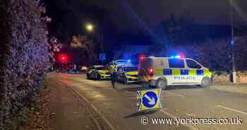 Emergency services at scene of serious crash in York