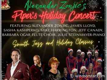 Flautist Zonjic to lead Windsor holiday fundraising concert Dec. 14