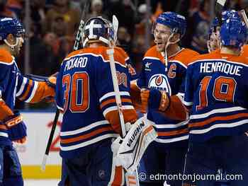 Edmonton Oilers picking up speed in time for showdown with Maple Leafs