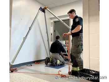 Greater Sudbury firefighters rescue woman trapped in elevator