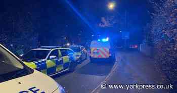 Cyclist rushed to hospital with serious injury after crash involving van in York