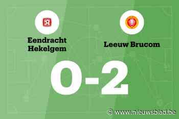 Leeuw Brucom B bereikt nog een winst in wrede wedstrijd tegen Hekelgem