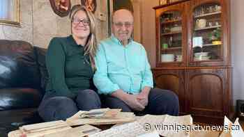 'A little piece of history': Winnipeg homeowner finds 80-year-old letters hidden in walls