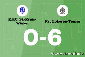 Vijf opeenvolgende overwinningen voor KSC Lokeren-Temse na 0-6 tegen KFC St-Kruis-Winkel