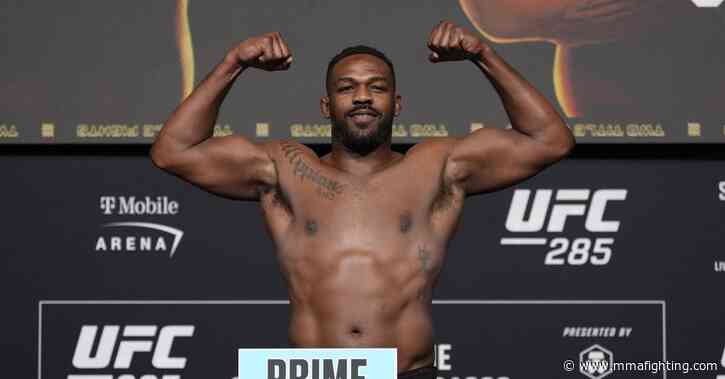 UFC 309 weigh-in video at 5 p.m. ET