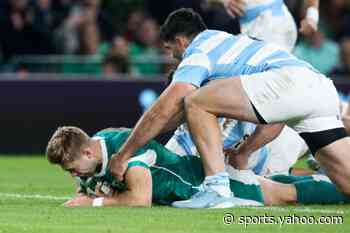 Ireland vs Argentina LIVE rugby: Latest updates as hosts score three times in make strong start against Pumas