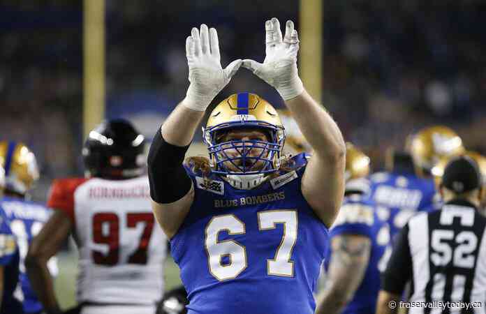 Bombers offensive line faces another tough challenge with Argos defensive front