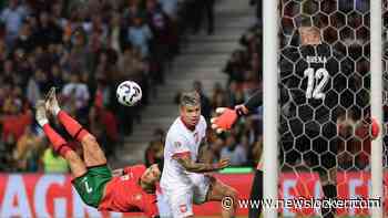 Portugal met ruime zege op Polen naar groepswinst Nations League