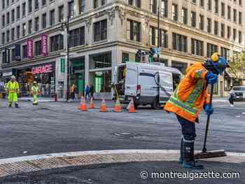 Montreal's iconic Ste-Catherine St. reopens — until April