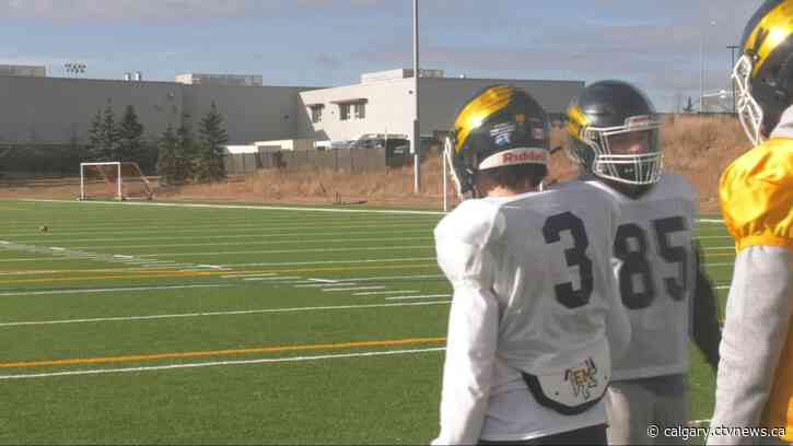 Ernest Manning Griffins senior football team hoping to repeat as provincial champs