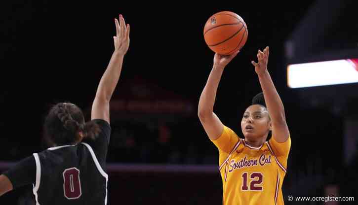 JuJu Watkins reaches 1,000 career points as USC women dominate Santa Clara