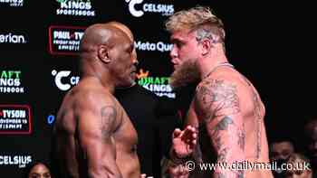 Jake Paul vs Mike Tyson LIVE: UK start time, scorecard and round-by-round updates as  YouTuber-turned-boxer Paul, 27, faces 'Iron Mike', 58, in controversial Netflix clash