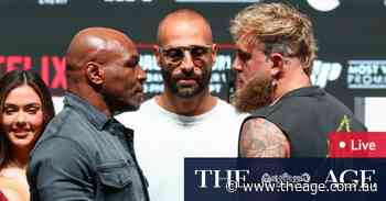 Mike Tyson v Jake Paul: LIVE boxing updates