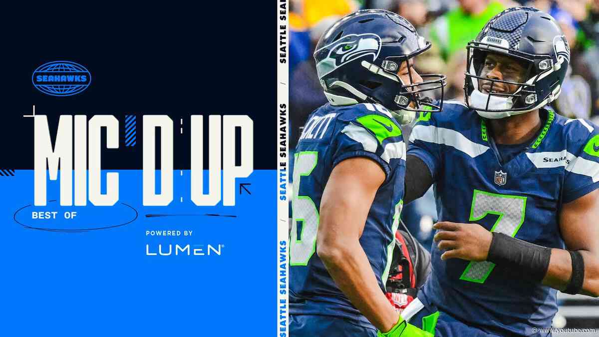 Best Mic'd Up Moments From The First Half Of The Season | 2024 Seattle Seahawks