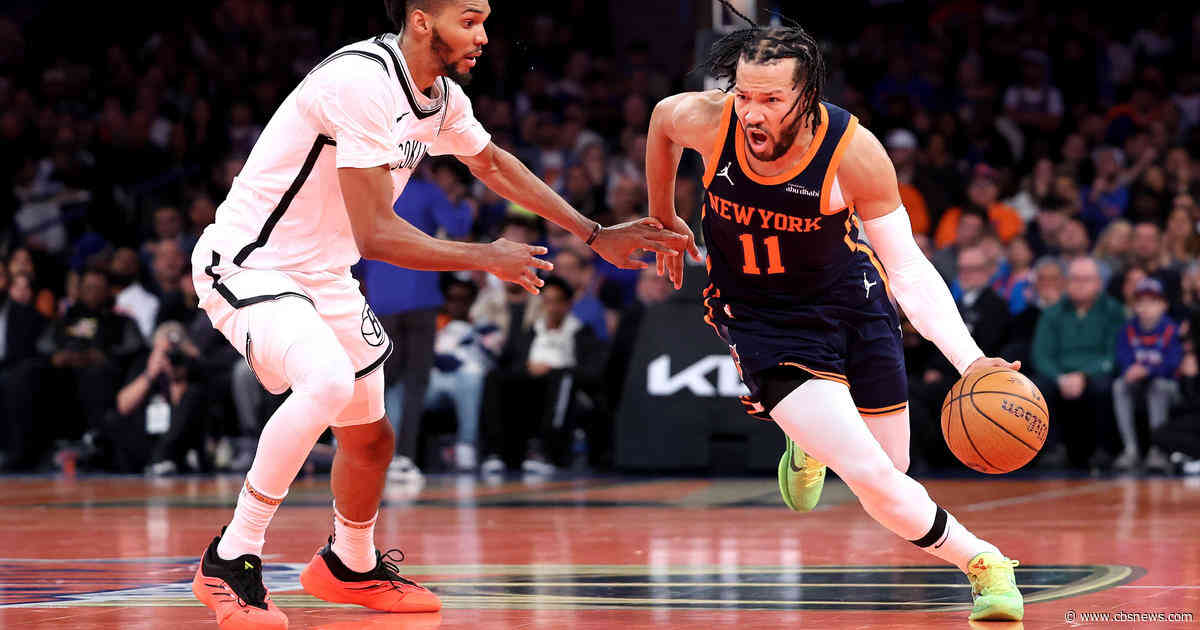 Brunson's 3-pointer with 6.2 seconds left gives Knicks win over Nets in NBA Cup